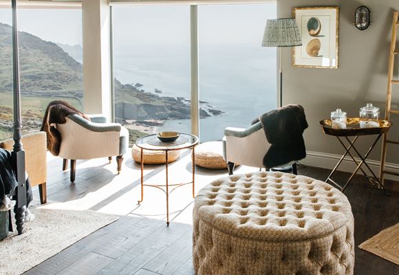 Gara Rock penthouse bedroom view